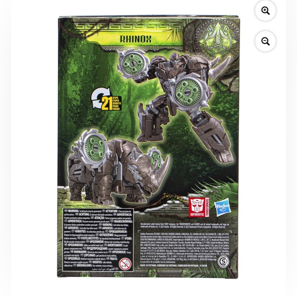 Transformers: Rise of the Beasts Rhinox Kids Toy Action Figure for Boys and Girl - Picture 6 of 11